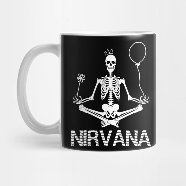 Nirvana Yoga Skull by theramashley